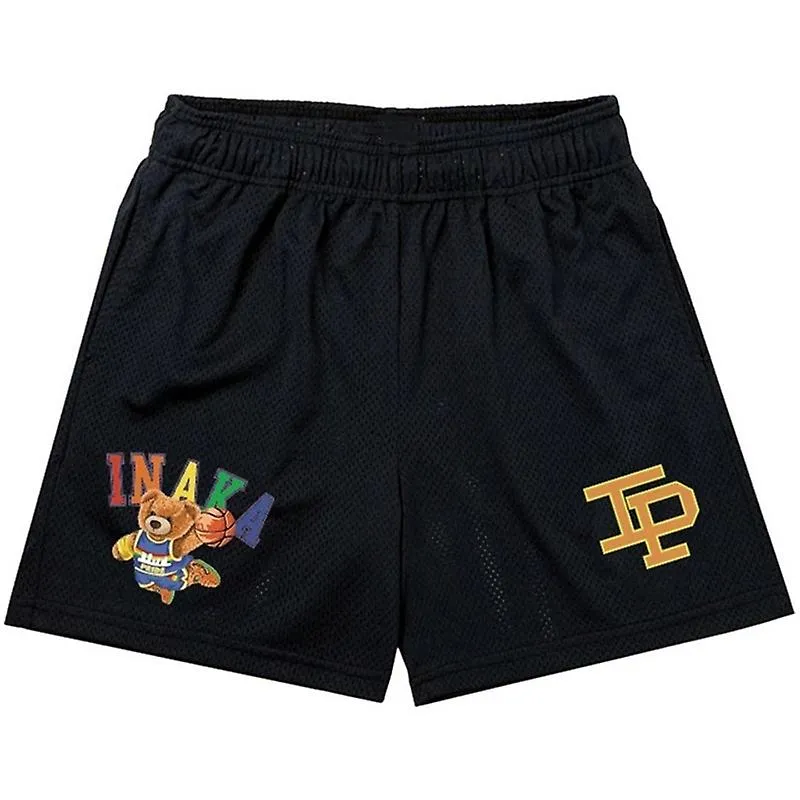 Inaka Power Shorts: Unisex Fitness Sports Breathable Mesh Gym Shorts for Summer, Basketball, and Beach.