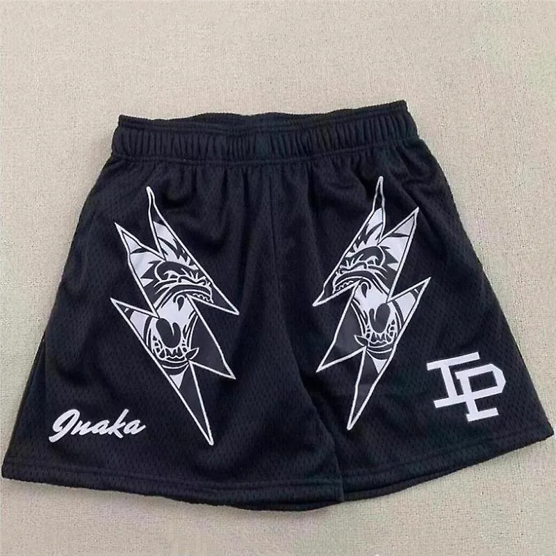 INAKA POWER SHORTS  UNISEX MESH CLASSIC GYM SHORTS FOR SUMMER FITNESS & SPORTS