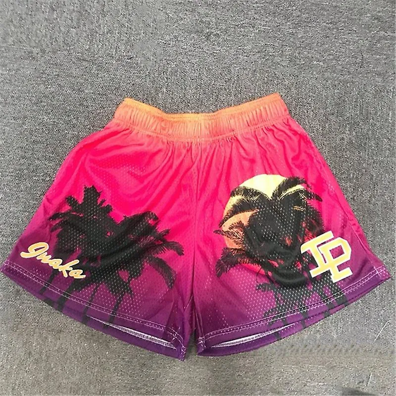 INAKA POWER SHORTS  UNISEX MESH CLASSIC GYM SHORTS FOR SUMMER FITNESS & SPORTS