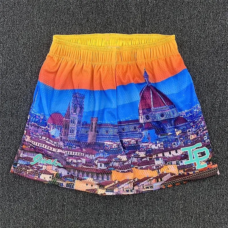 INAKA POWER SHORTS  UNISEX MESH CLASSIC GYM SHORTS FOR SUMMER FITNESS & SPORTS