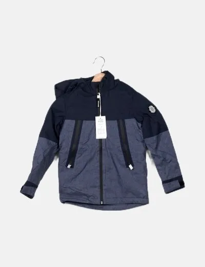 Jack & Jones Navy Blue Quilted Jacket