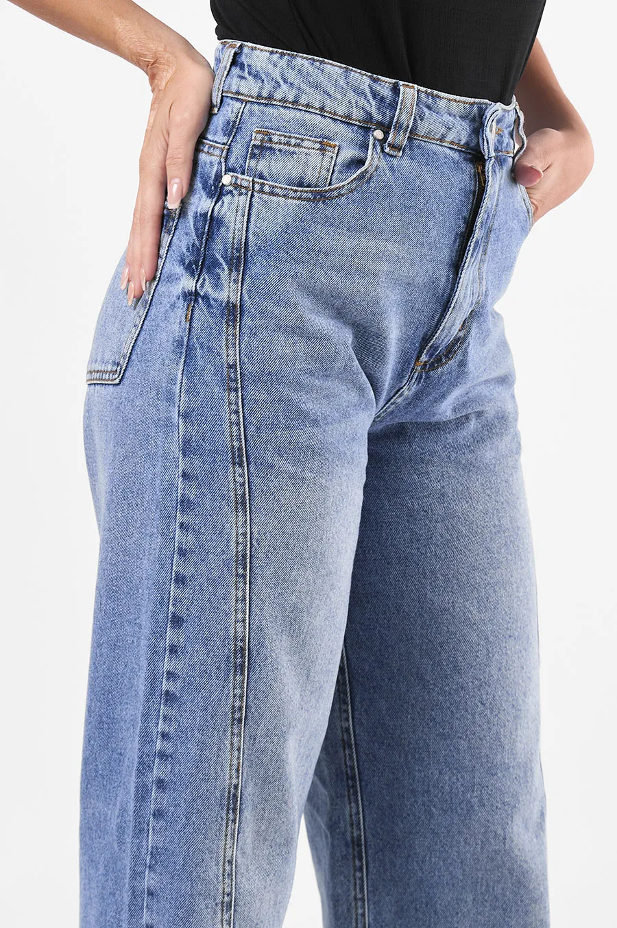 Amina Wide Leg Jeans