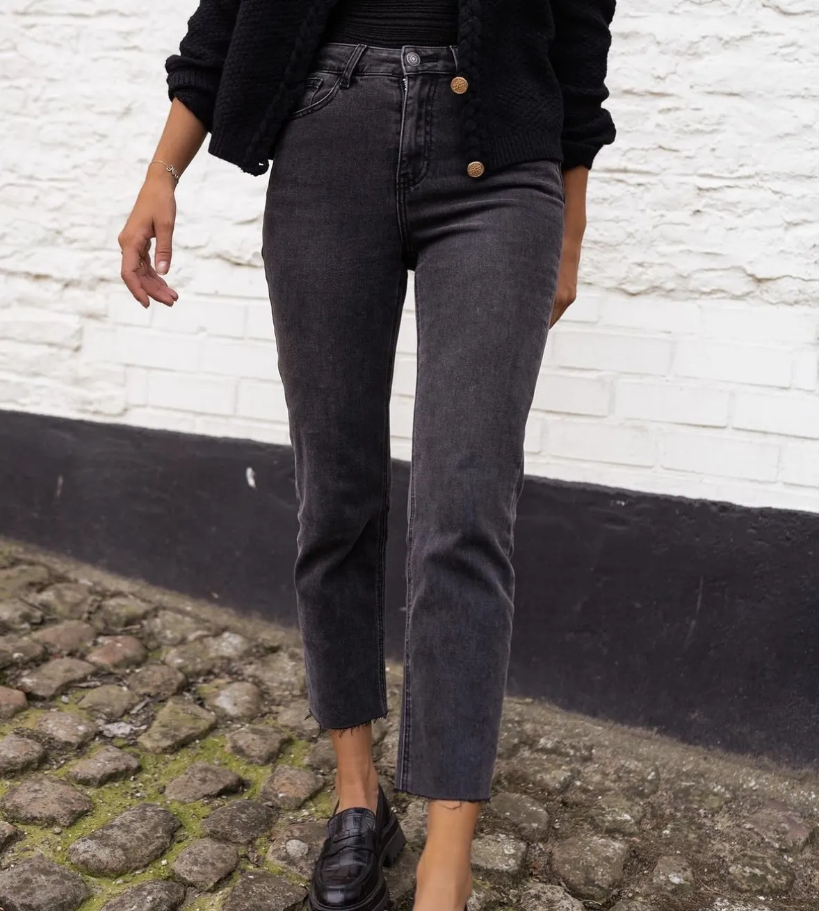 Jeans Lua Gris