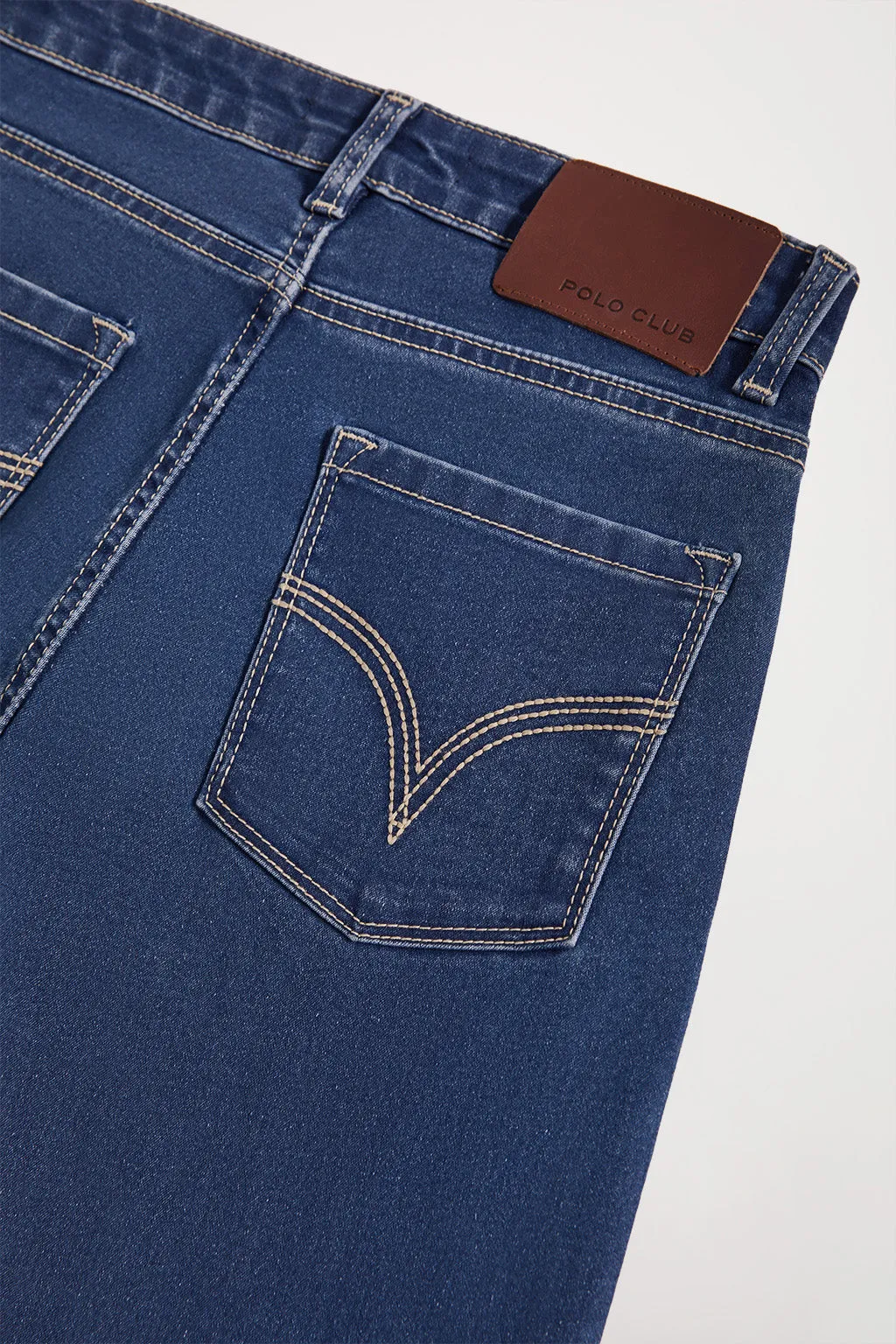 Jeans Slim fit de mujer con detalle bordado Polo Club