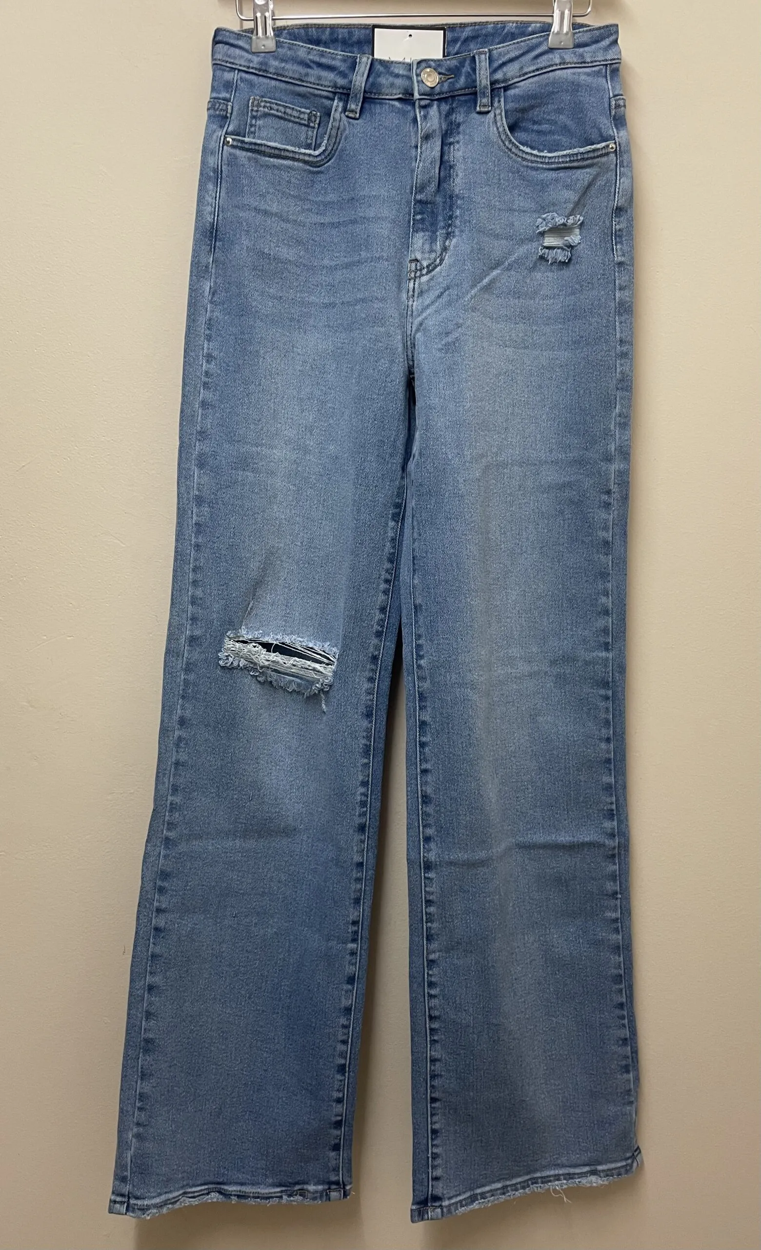 Jeans Wide Leg Rotos