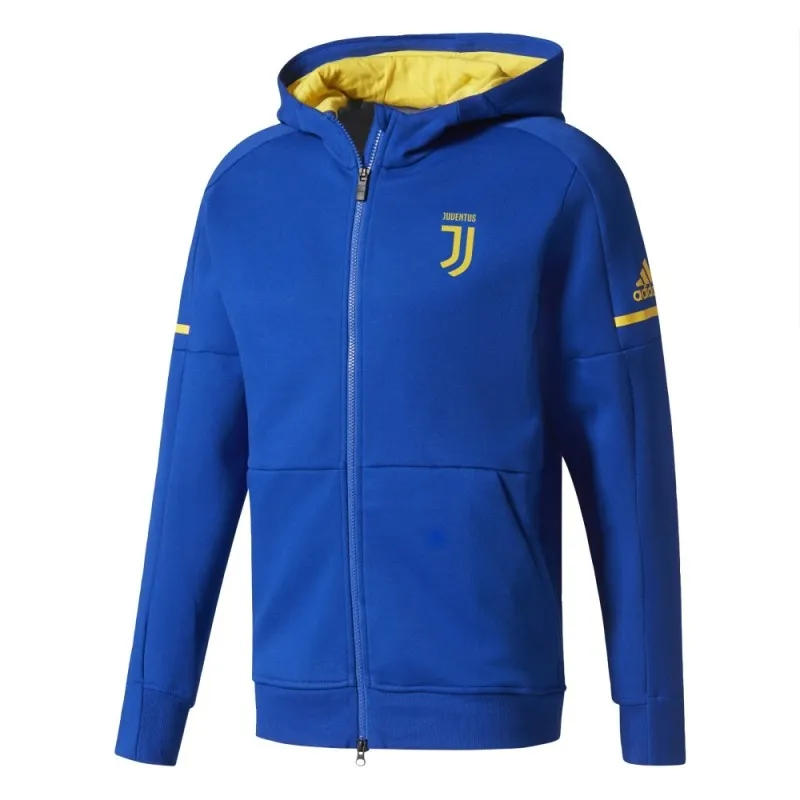 Juventus 2017/18 Adidas Blue Anthem Sweatshirt