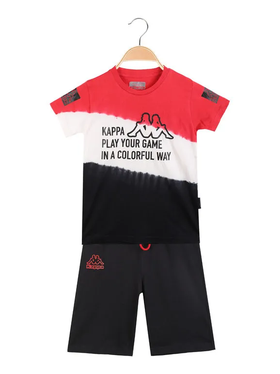 KAPPA SHORT SPORTS SET FOR BOYS WITH TSHIRT + SHORTS
