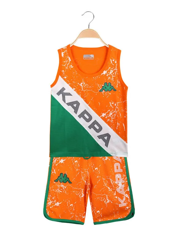 Kappa Sleeveless Short Suit with Print for Boys