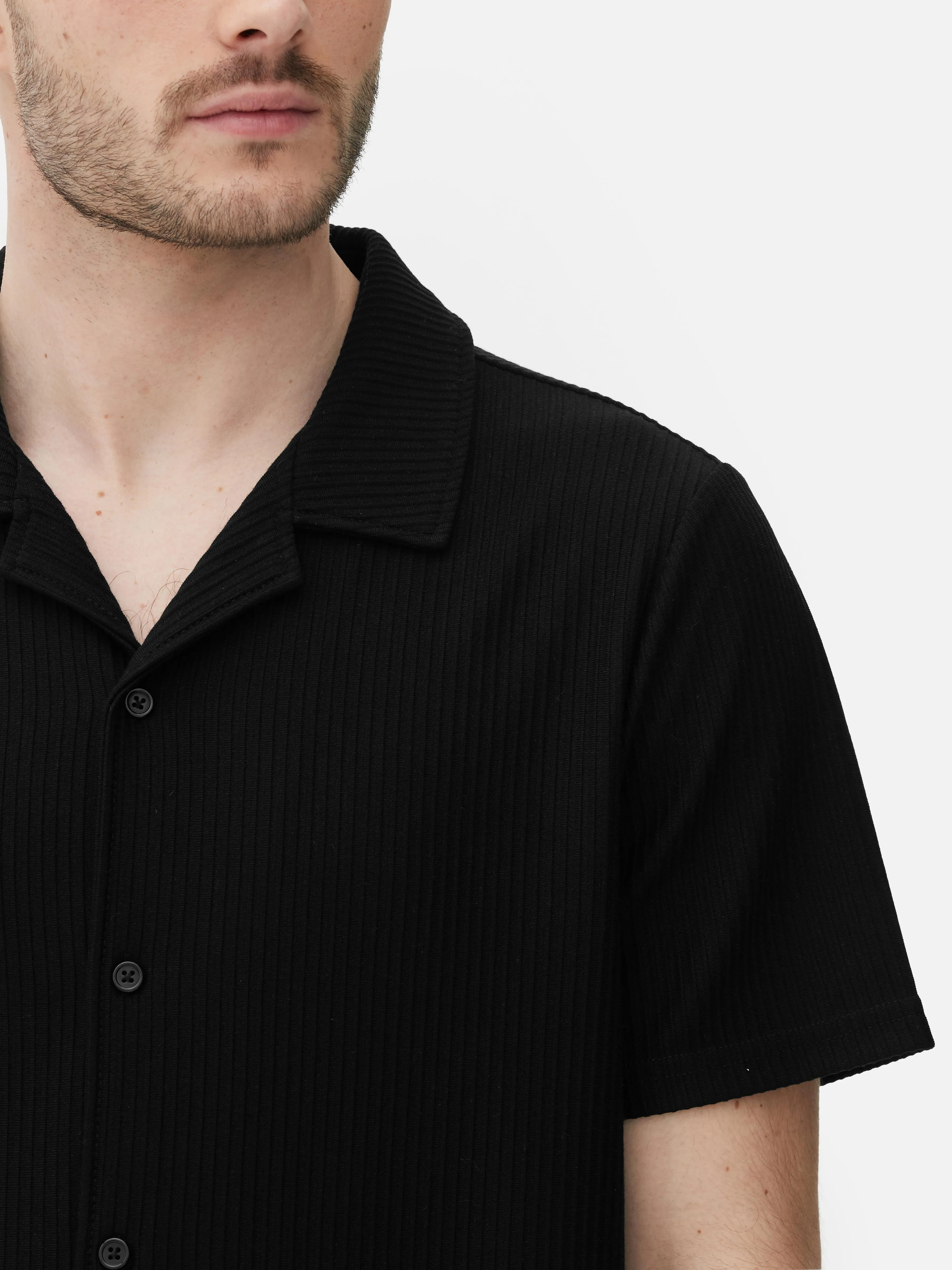 Kem's shirt with darts.