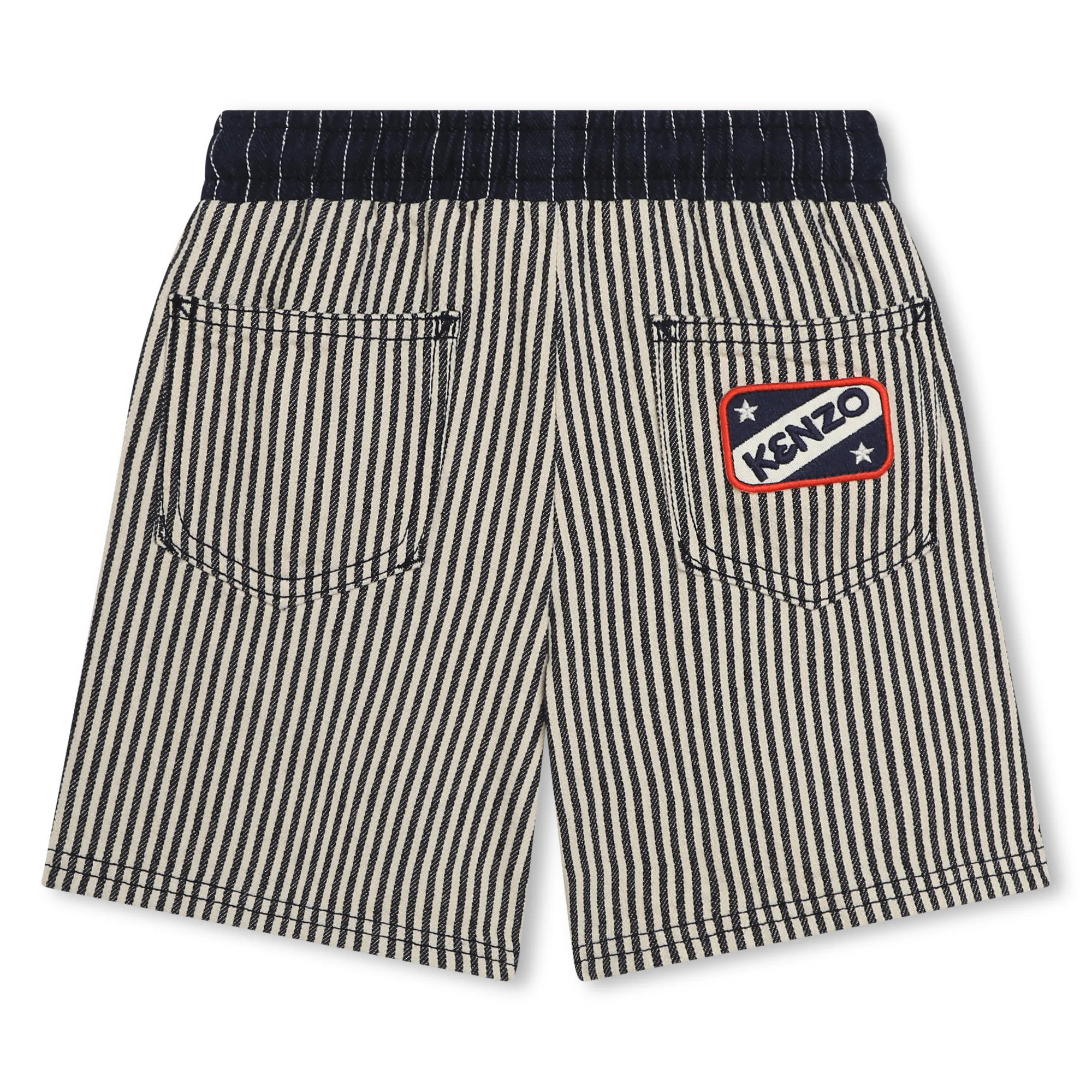 KENZO KIDS Bermudas vaqueras de rayas