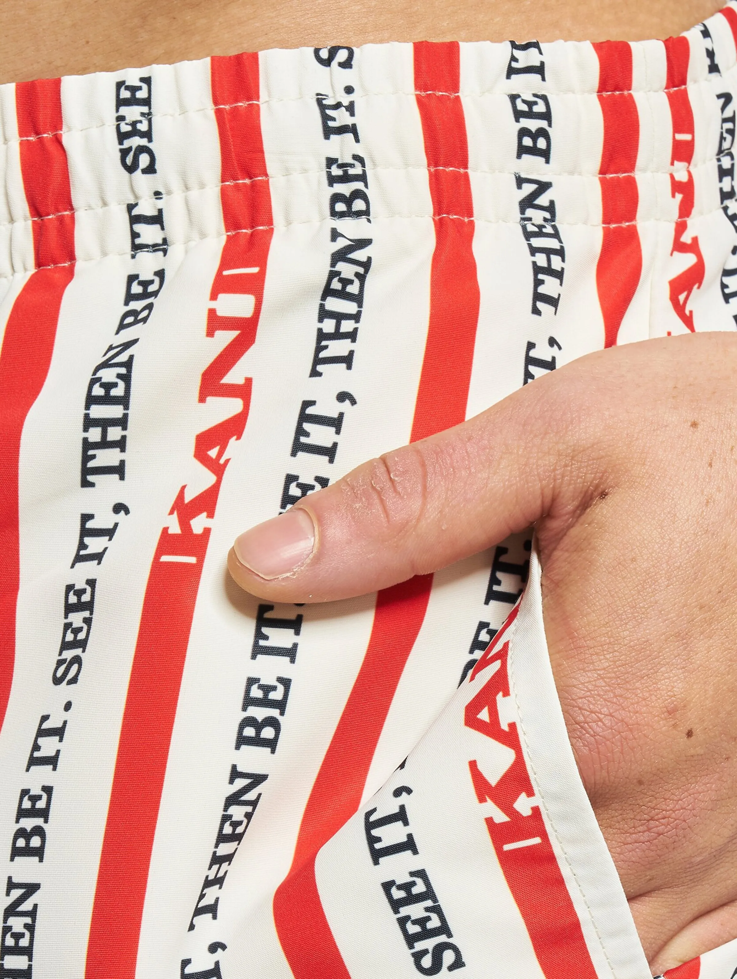 Small Signature Logo Stripe