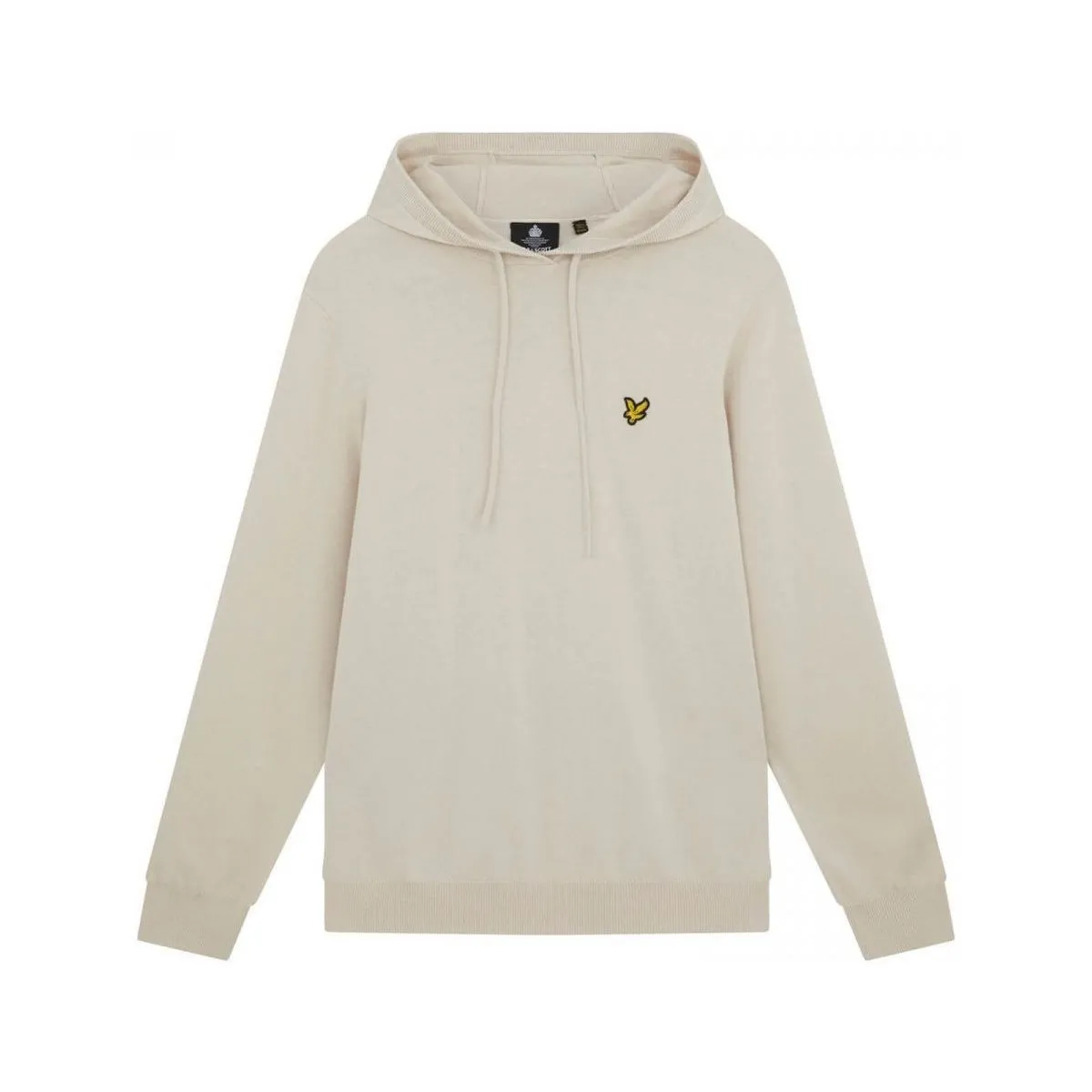KN1615V KNITTED HOODIE  W58 LIGHT MIST