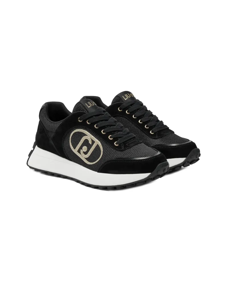 REPLICA LIU JO SNEAKERS  LOLO 17 SAND  SUEDE AND MESH FOOTWEAR