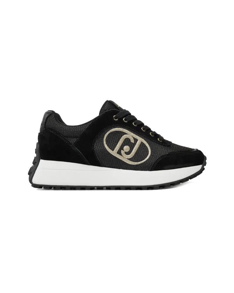 REPLICA LIU JO SNEAKERS  LOLO 17 SAND  SUEDE AND MESH FOOTWEAR