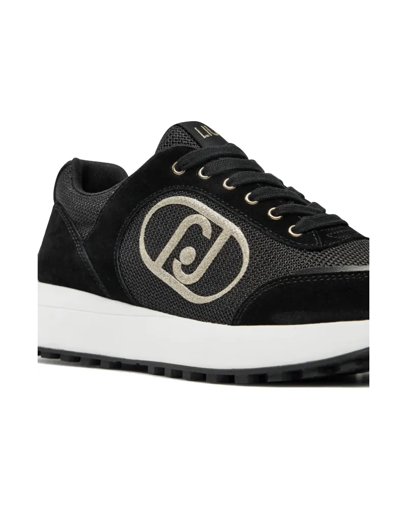 REPLICA LIU JO SNEAKERS  LOLO 17 SAND  SUEDE AND MESH FOOTWEAR
