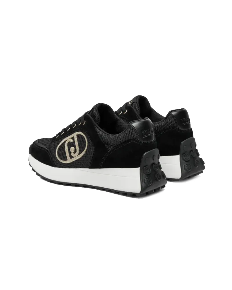 REPLICA LIU JO SNEAKERS  LOLO 17 SAND  SUEDE AND MESH FOOTWEAR