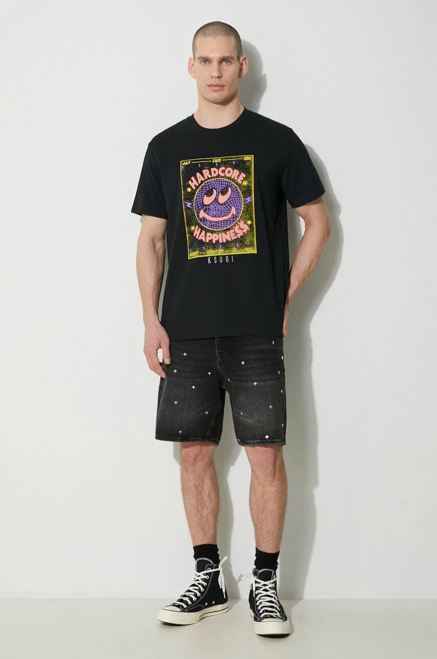 Ksubi Embroidered Denim Shorts
