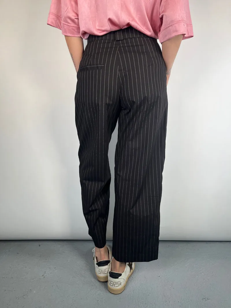 LA MARTIC Striped Pants