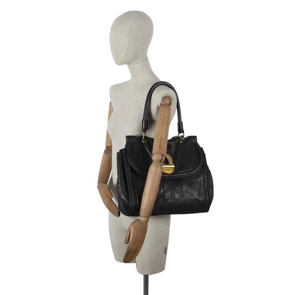 Lanvin Black Quilted Bag