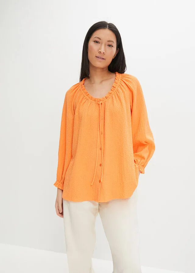 Light Orange Blouse.