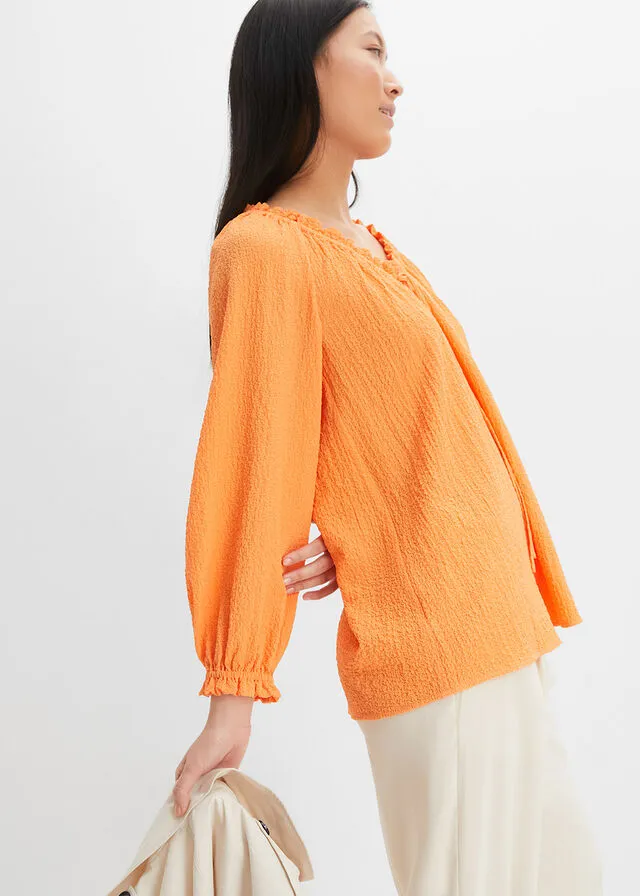 Light Orange Blouse.