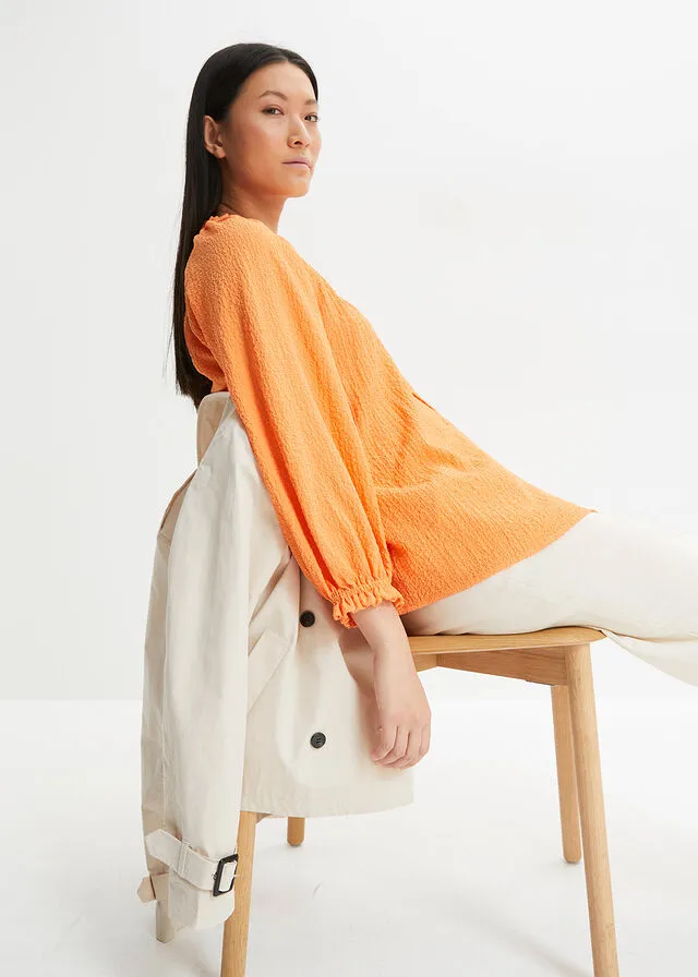 Light Orange Blouse.