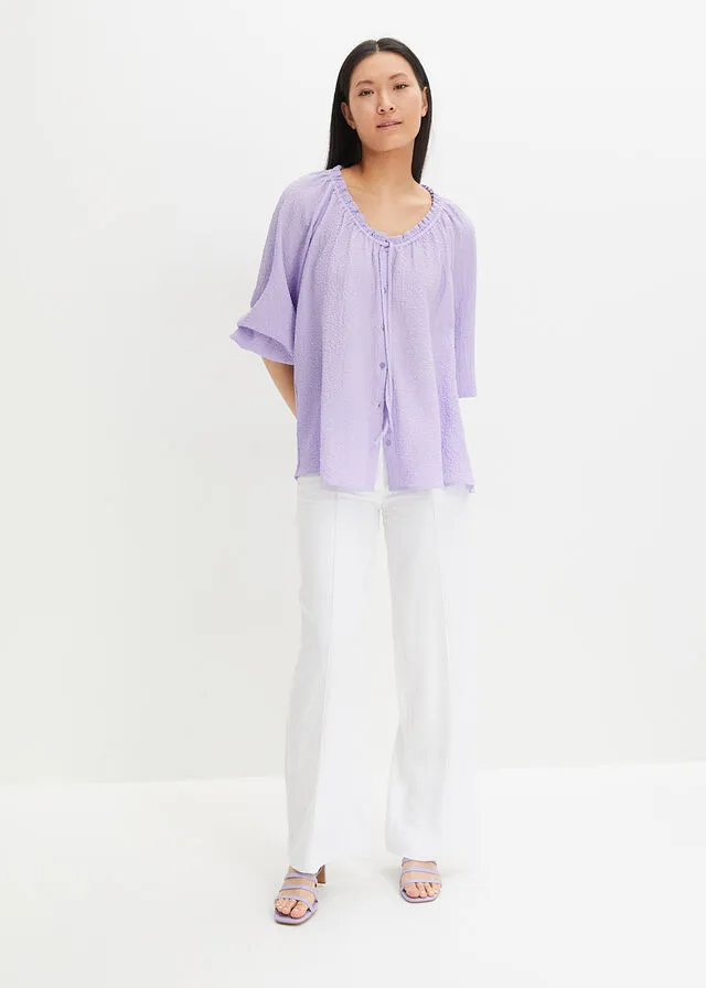 Light purple blouse