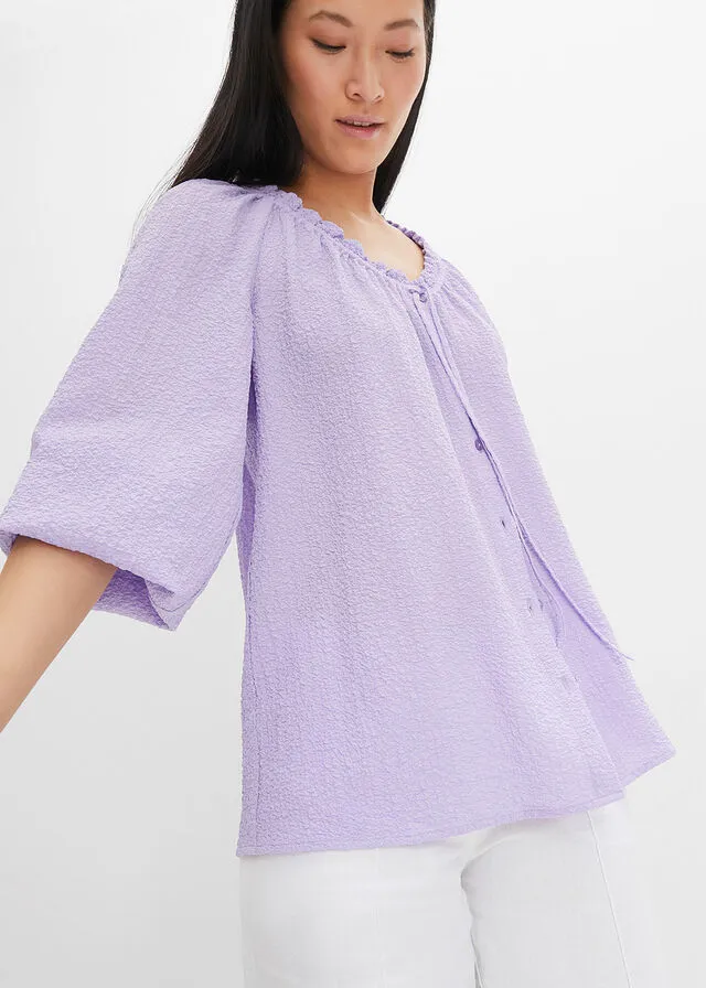 Light purple blouse