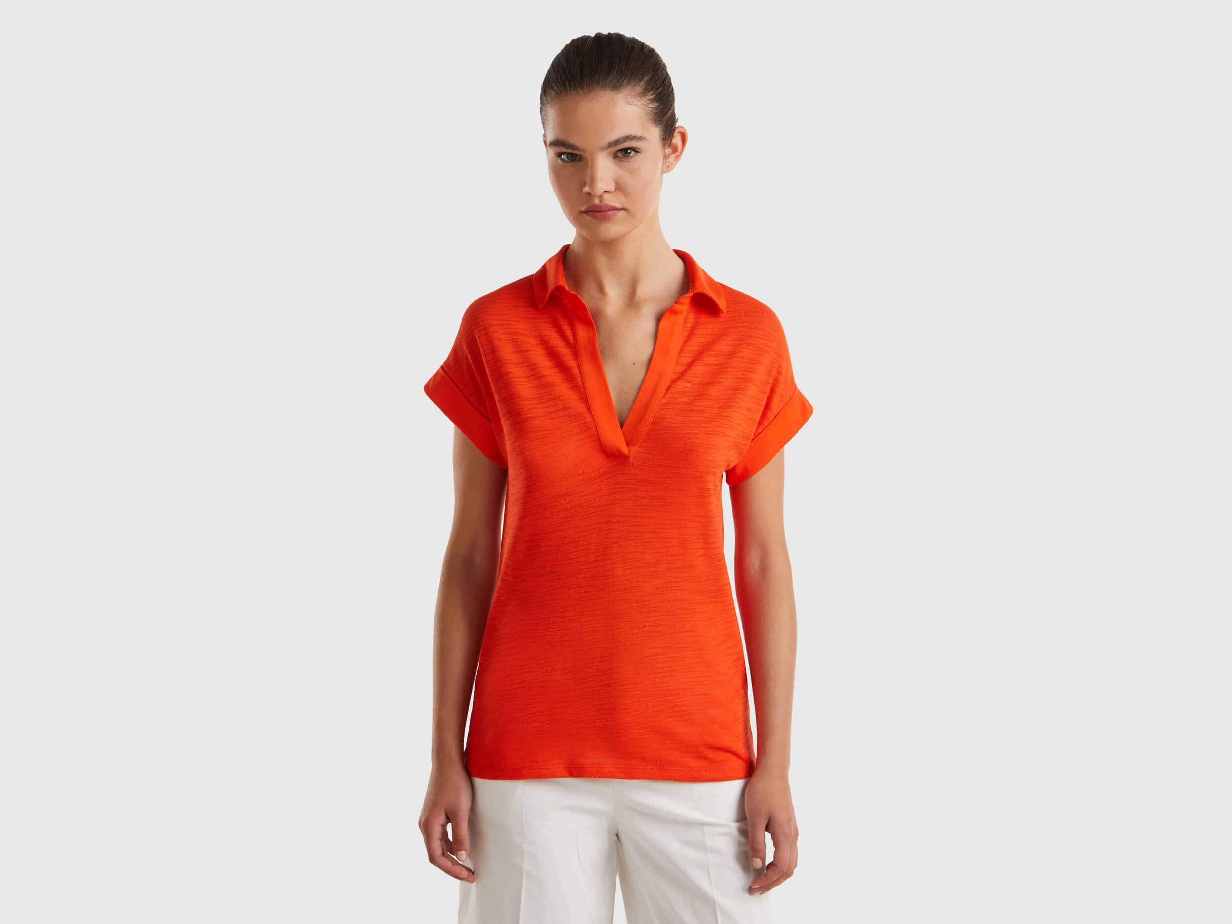 Lightweight polo shirt