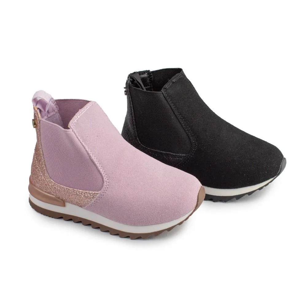 Lila Girls' Sneakers with Elastic Band