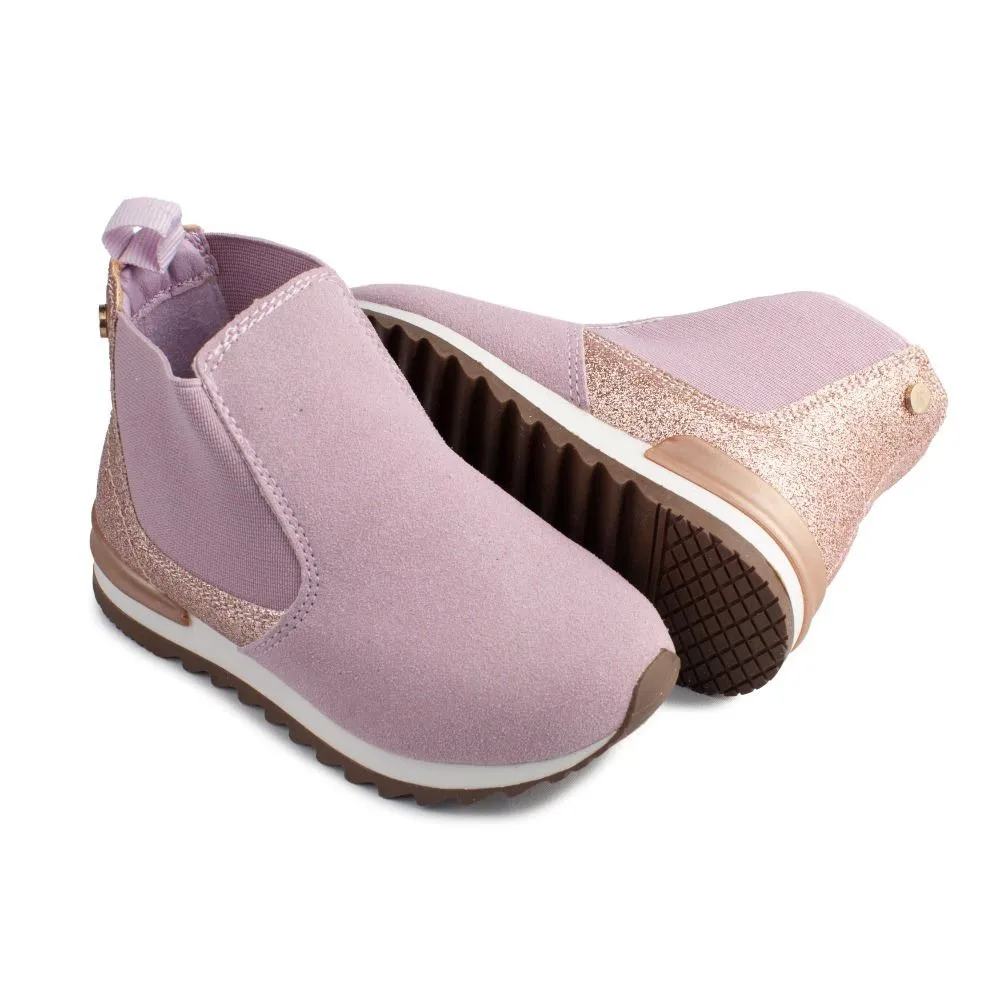Lila Girls' Sneakers with Elastic Band