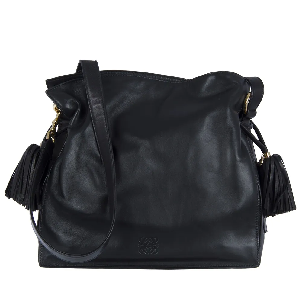 Loewe Black Flamenco Bag 30