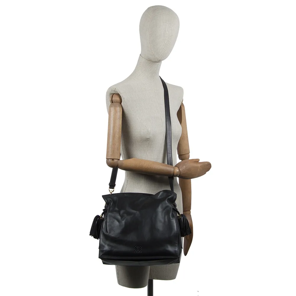 Loewe Black Flamenco Bag 30
