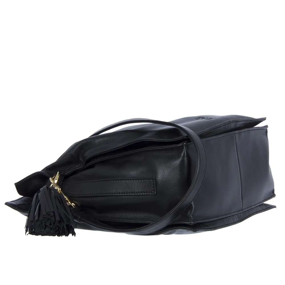 Loewe Black Flamenco Bag 30