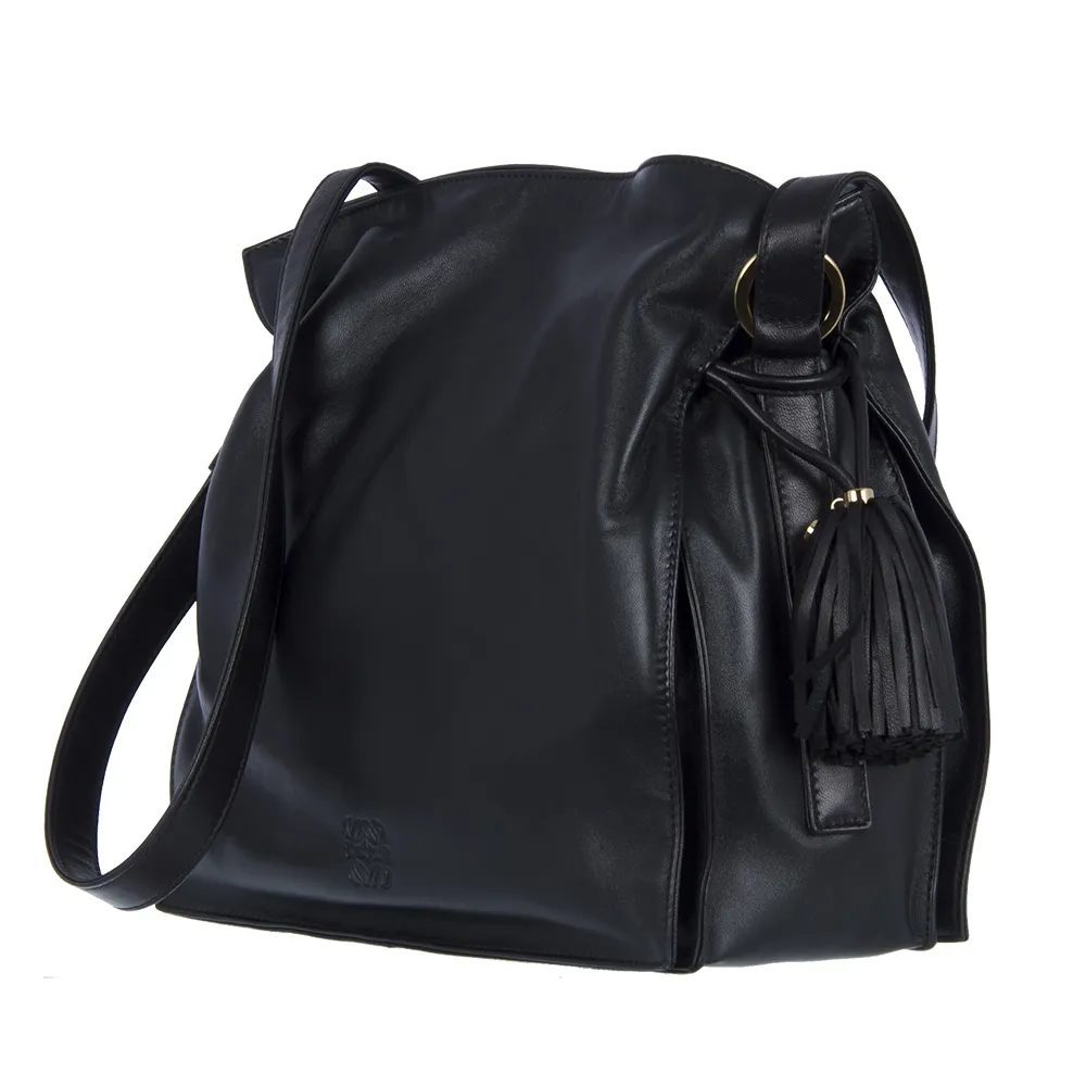 Loewe Black Flamenco Bag 30