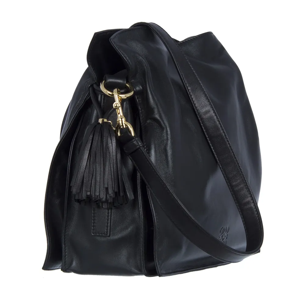 Loewe Black Flamenco Bag 30