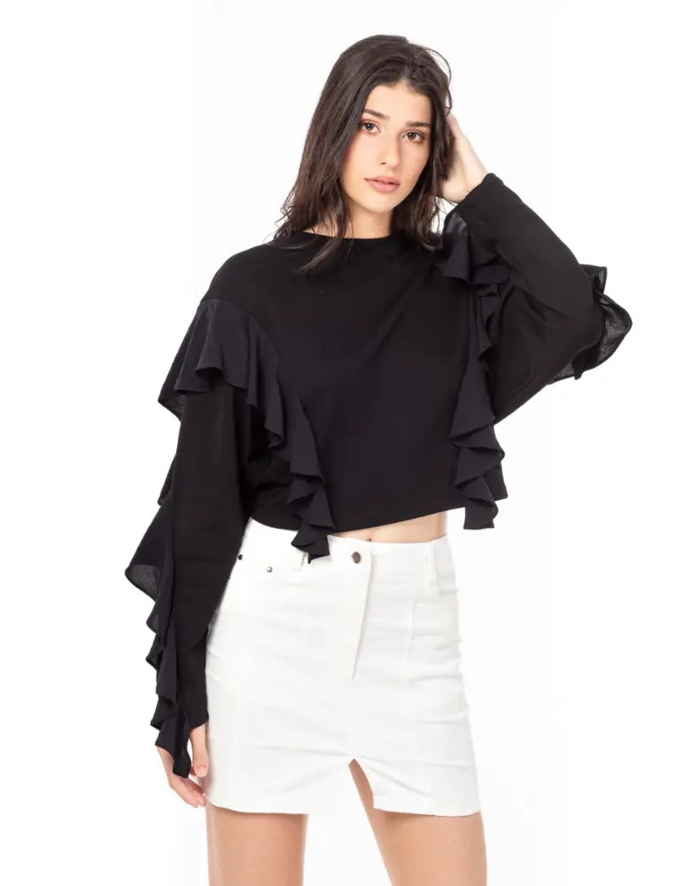 Long sleeve blouse