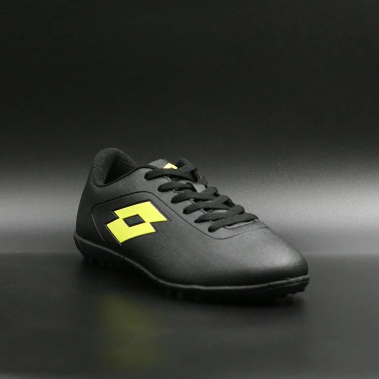 Lotto Cross Cord Baby TF Black Green Kids Football Shoes