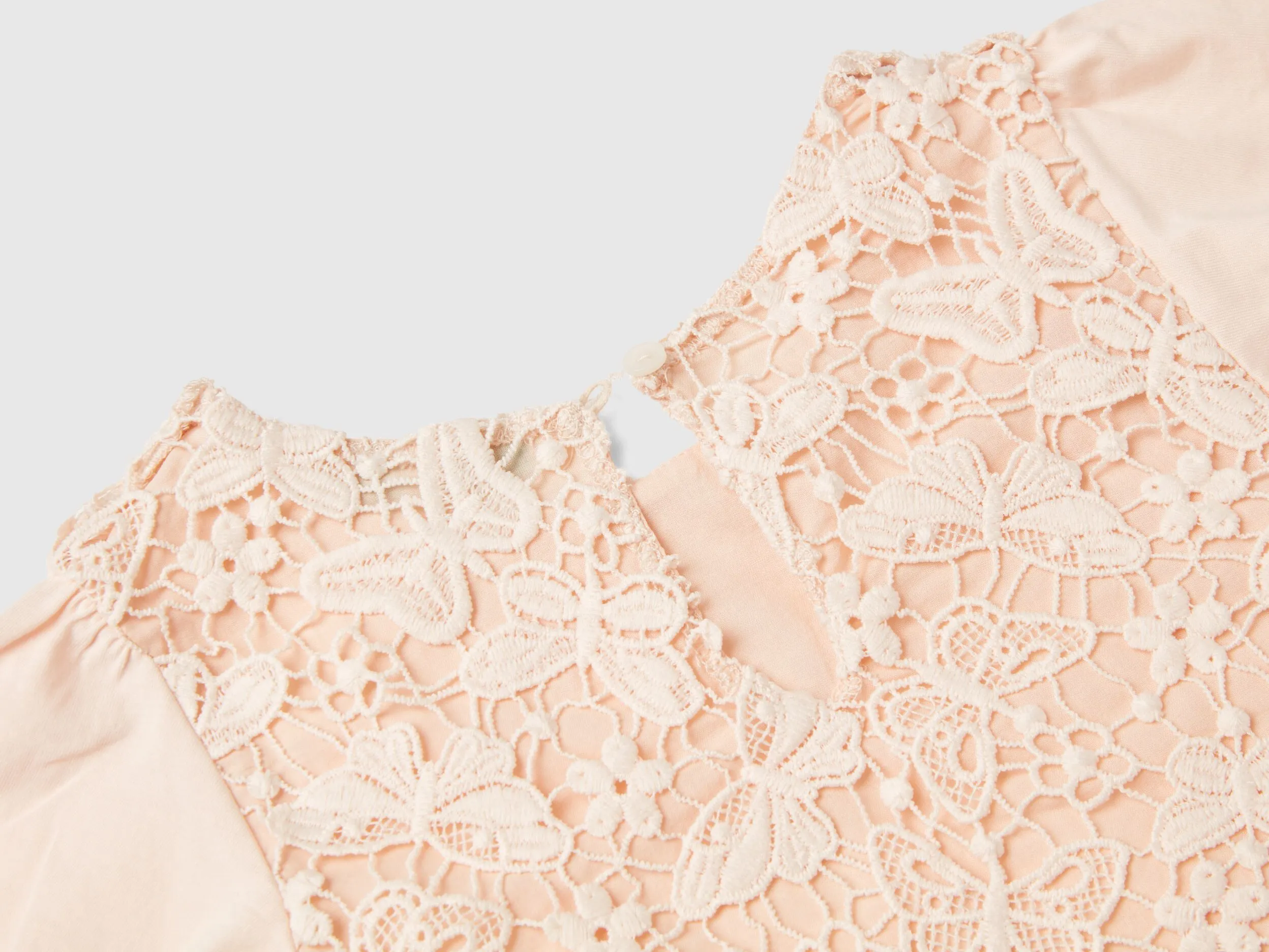 Macramé blouse