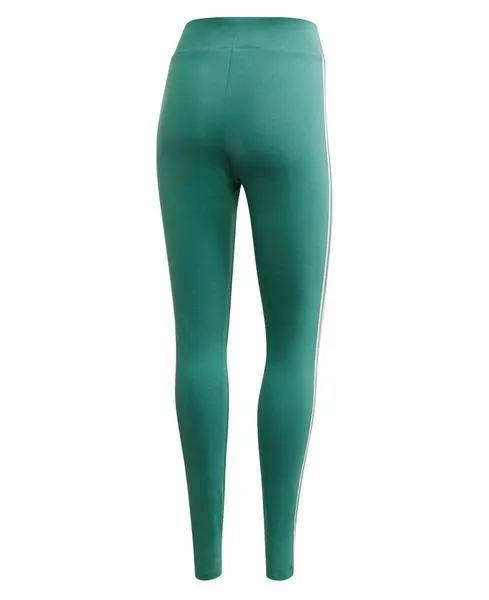 ADIDAS 3STRIPE GREEN WOMEN'S TIGHTS