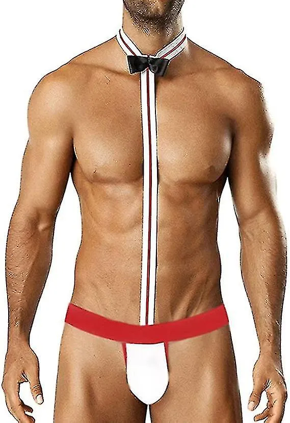 MANKINI BEACH THONG SWIMWEAR  WAITER BORAT GSTRING & THONG UNDERWEAR FOR MEN.