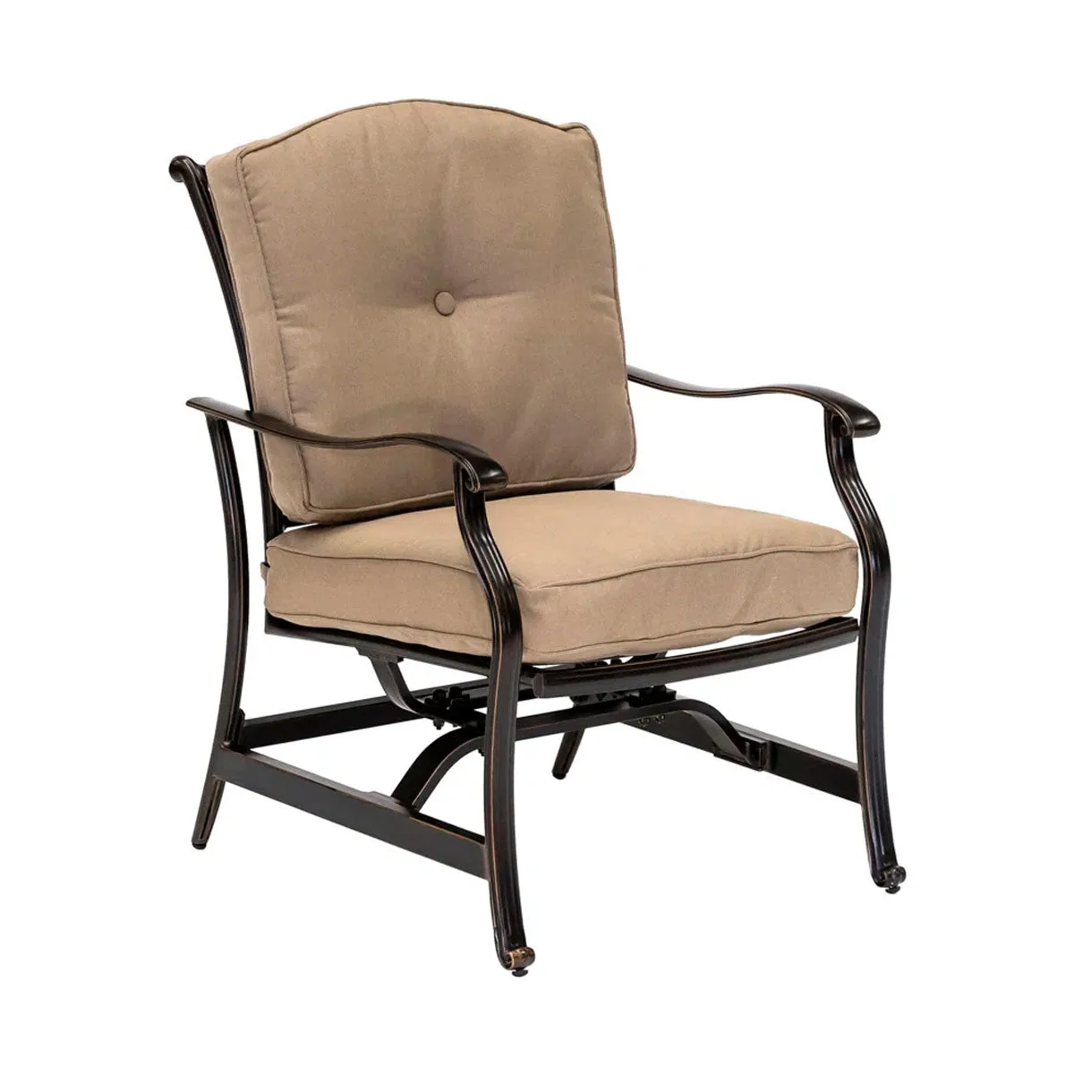 Swivel Outdoor Rocking Chairs, 2 Pieces