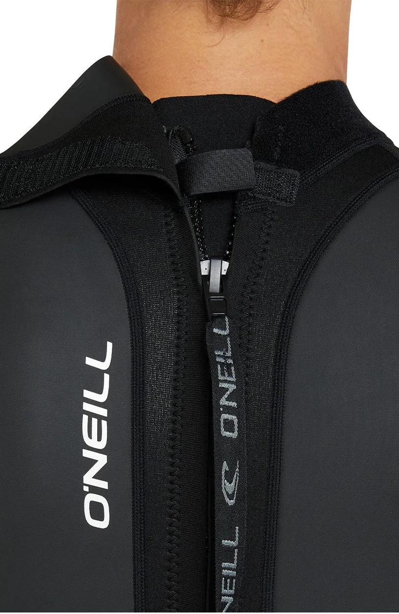 Men Reactor II BZ SS Full 3/2MM Black/Black Wetsuit
