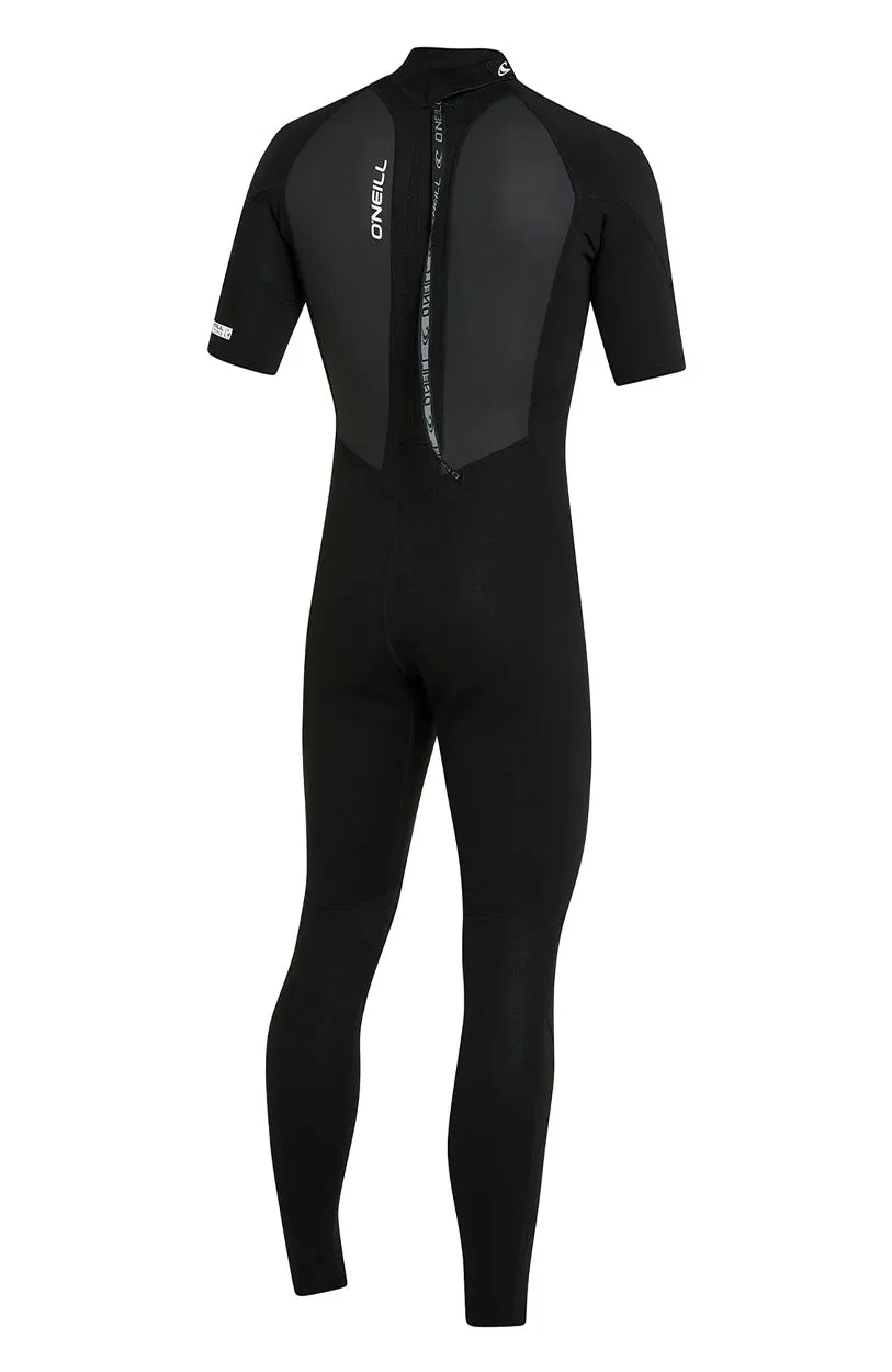 Men Reactor II BZ SS Full 3/2MM Black/Black Wetsuit