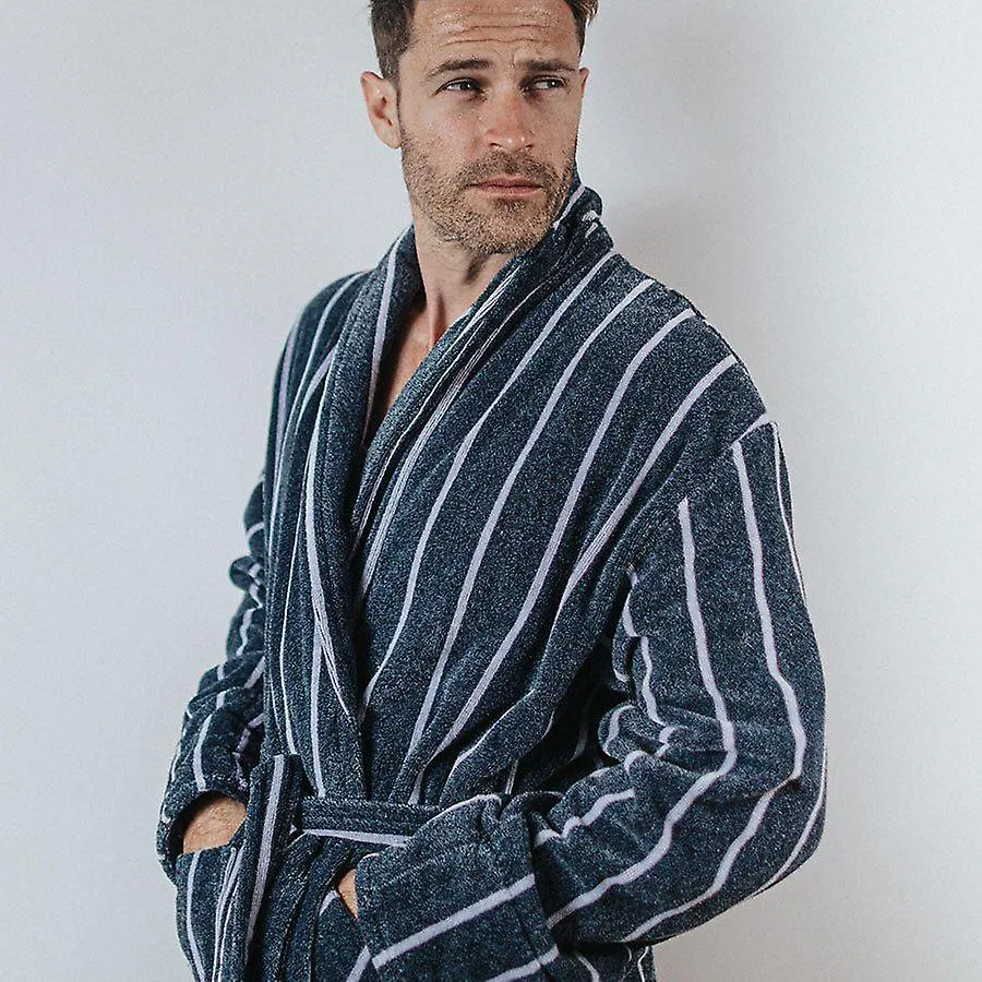 ELEGANT MEN'S BATHROBE  THREADNEEDLE COLLECTION