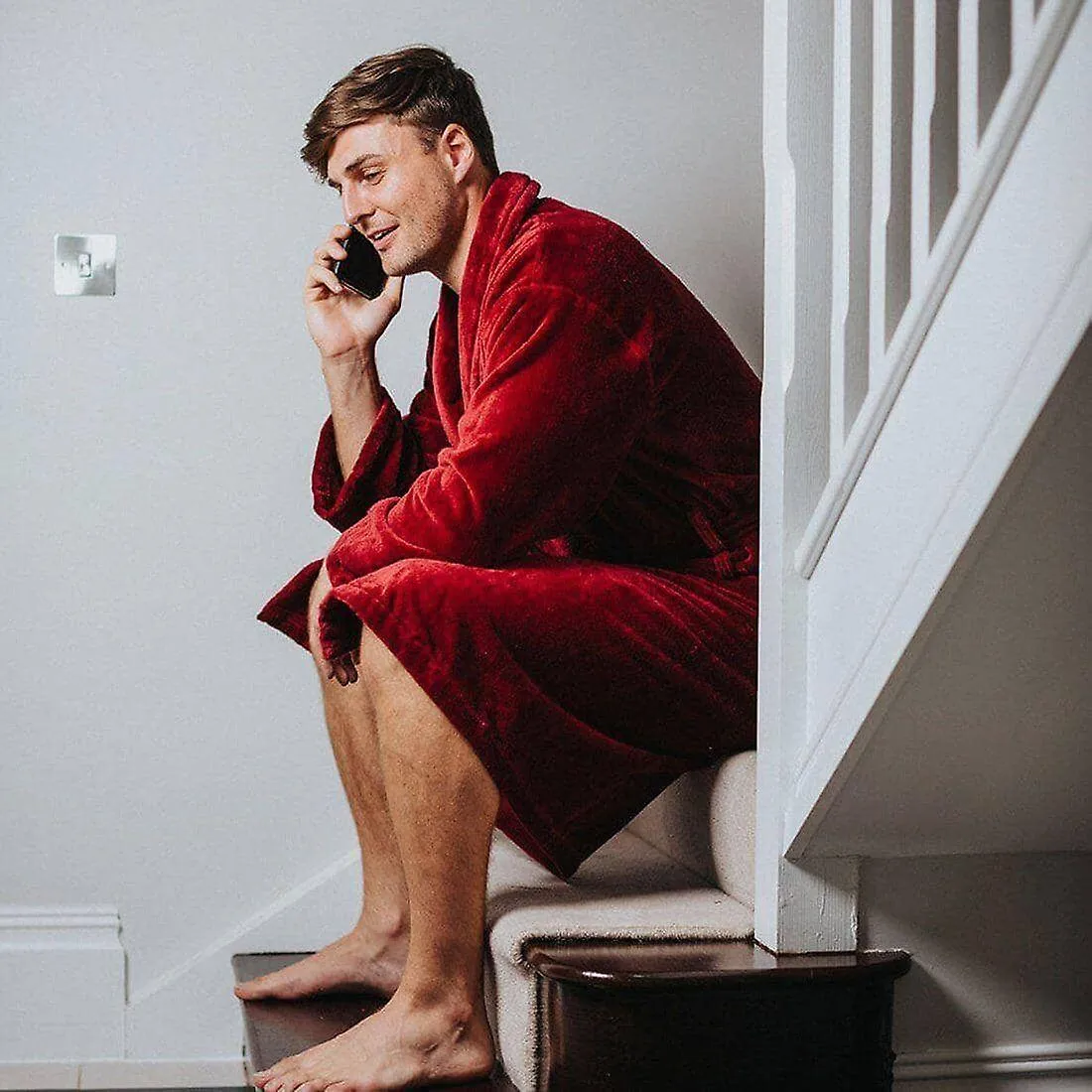 Stylish Men's Bathrobe
