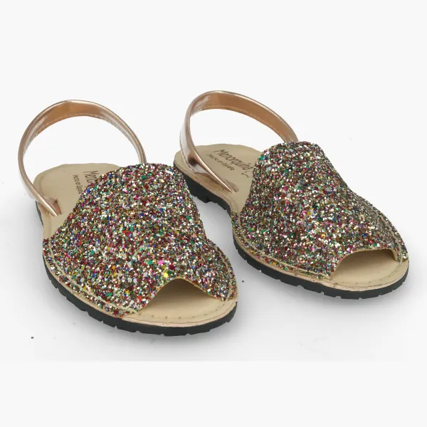 Multi Air Women's Shiny Mod Menorcan Sandals