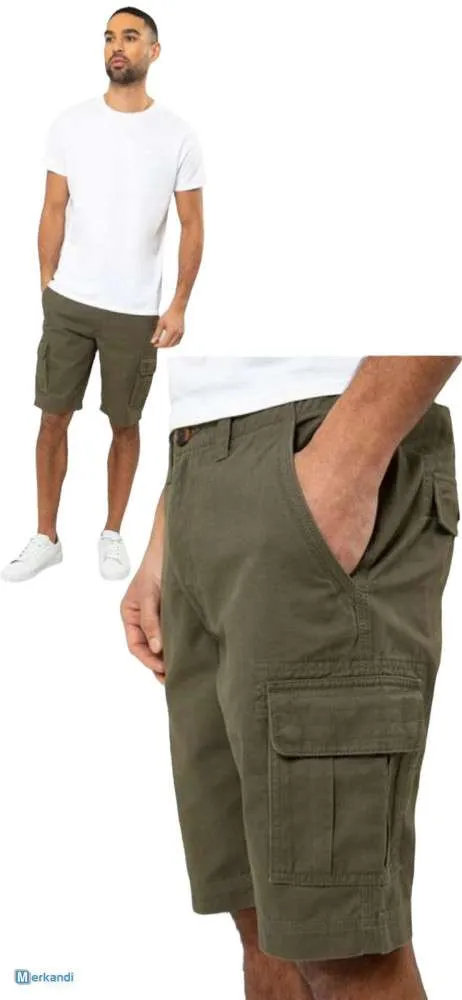 MEN'S CARGO SHORTS JEANS PANTS  6 PACK