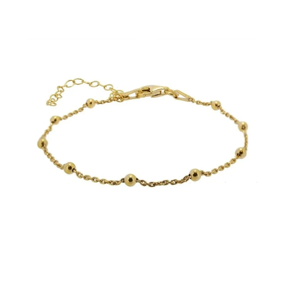 Mini Bolitas Oro Bracelet