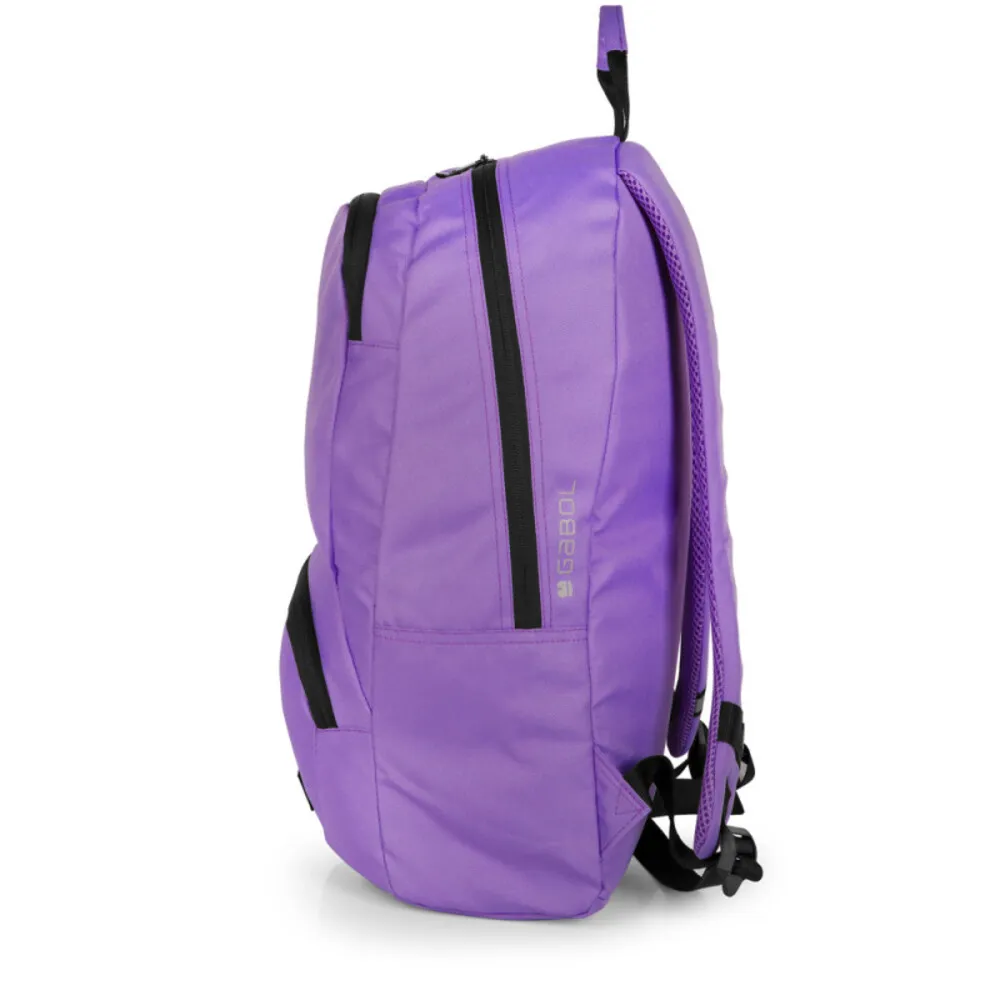 Mochila + Estuche GABOL TRIPLE LILA